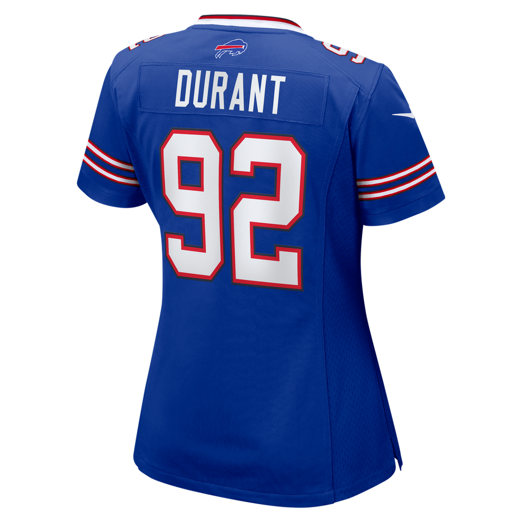 Zane Durant Buffalo Bills Nike Women's Team Game Official Jersey -  Royal