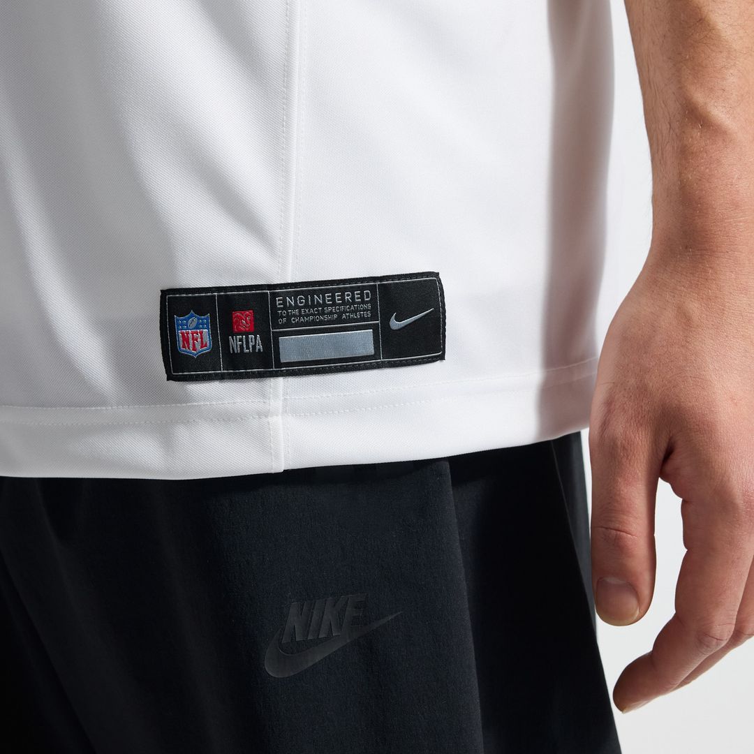 Jayden Daniels Washington Commanders Nike Vapor F.U.S.E. Stitched Limited Official Jersey - White