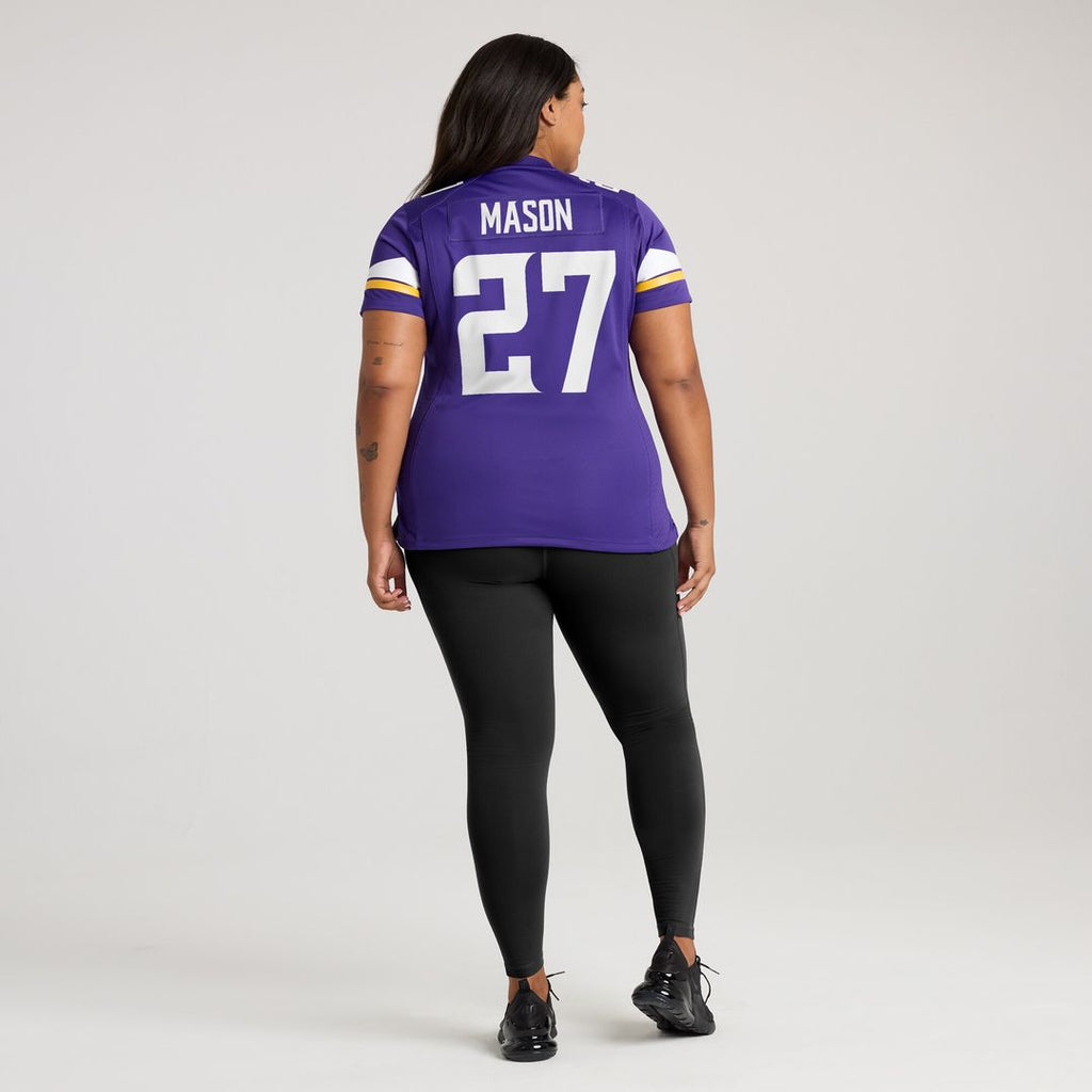 Jordan Mason Minnesota Vikings Nike Women's Team Game Jersey - Purple