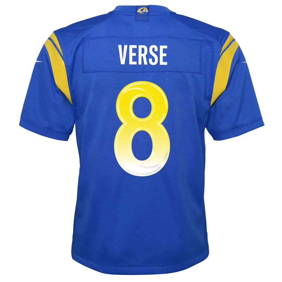 Jared Verse Los Angeles Rams Nike Youth Team Game Jersey - Royal