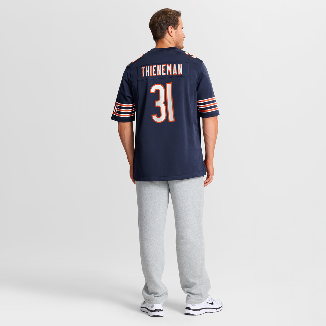 Dillon Thieneman Chicago Bears Nike 2026 NFL Draft First Round Pick No. 25 Team Game Official Jersey - Navy