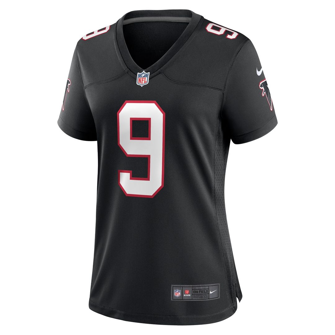 Michael Penix Jr. Atlanta Falcons Nike Women's Alternate Game Jersey - Black