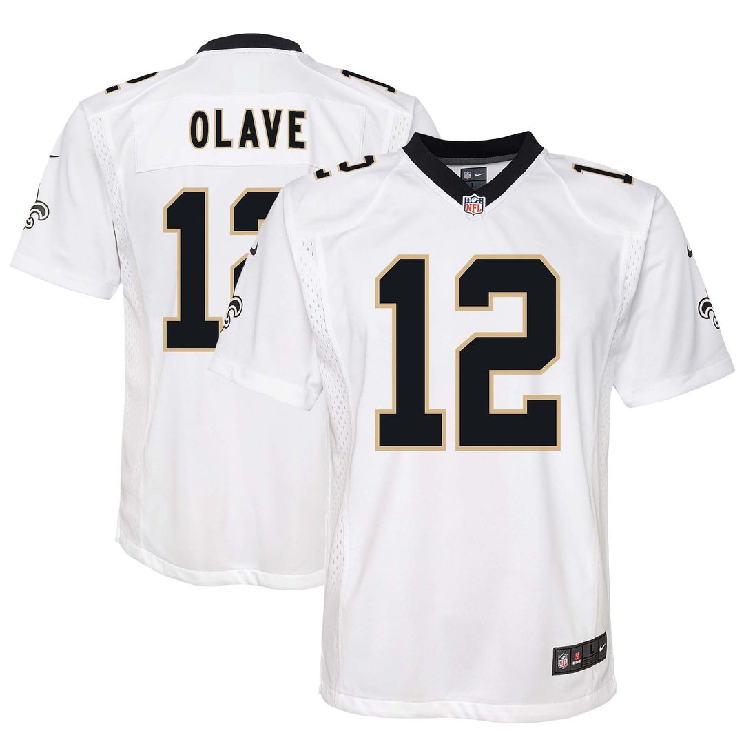 Chris Olave New Orleans Saints Nike Youth Gameday Golds Alternate Game Player Official Jersey - Gold