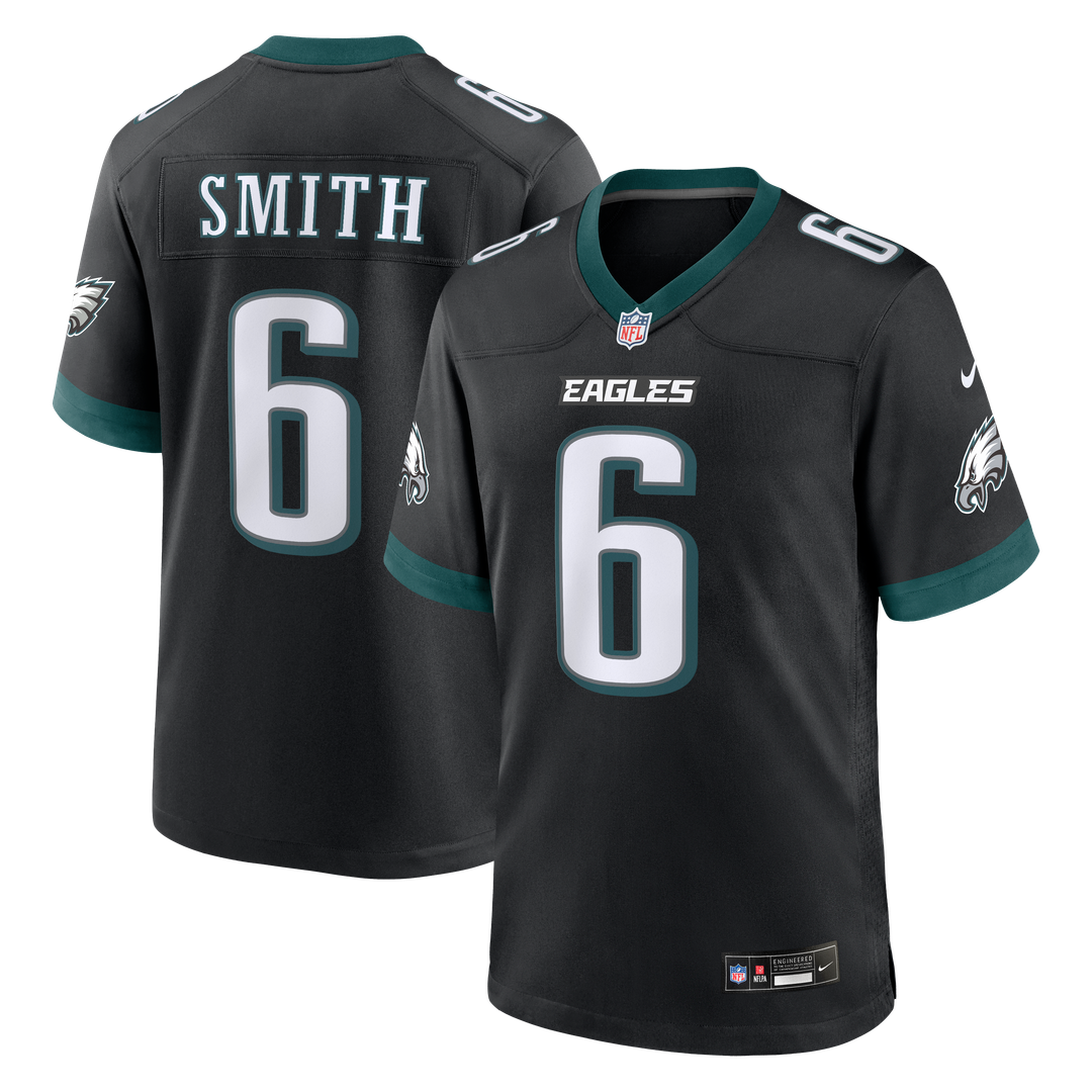 DeVonta Smith Philadelphia Eagles Nike Alternate Game Jersey - Black