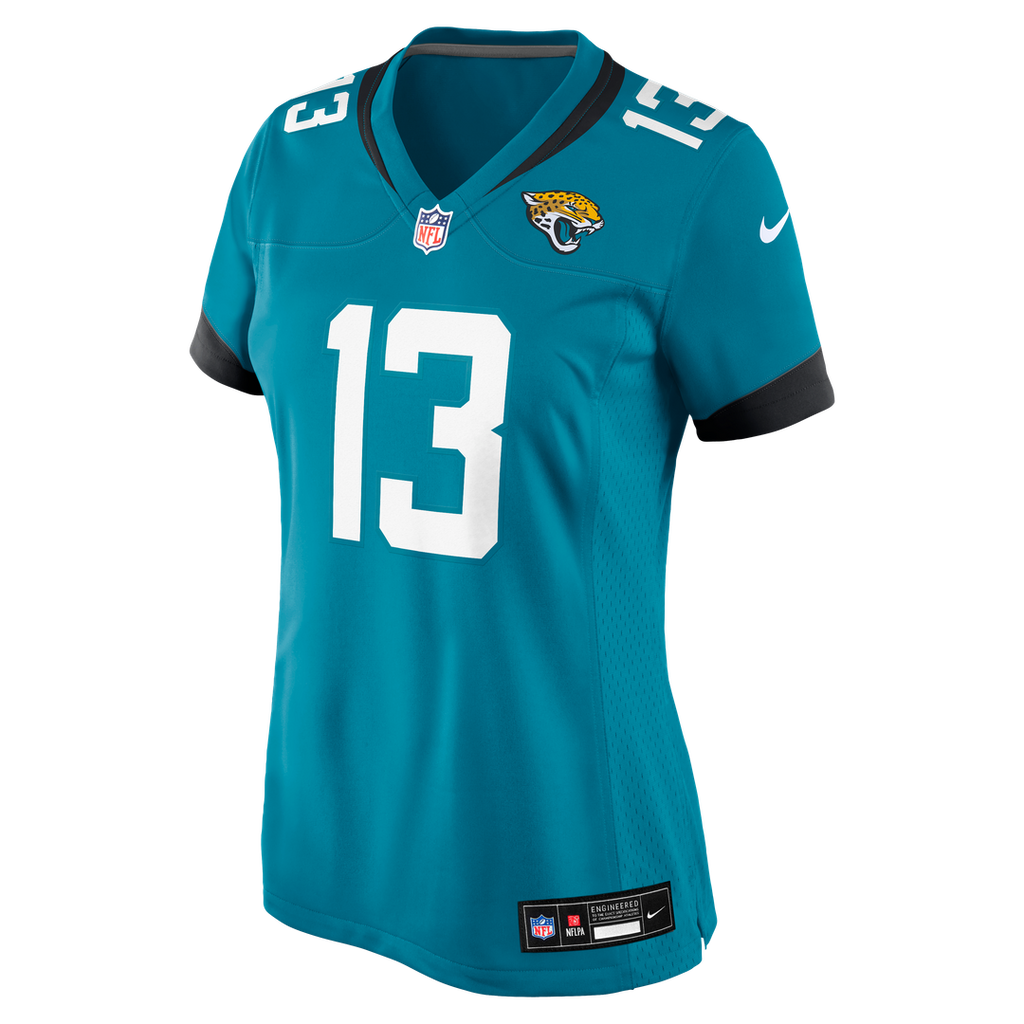 Tim Jones Jacksonville Jaguars Nike Women's Team Game Official Jersey -  Teal