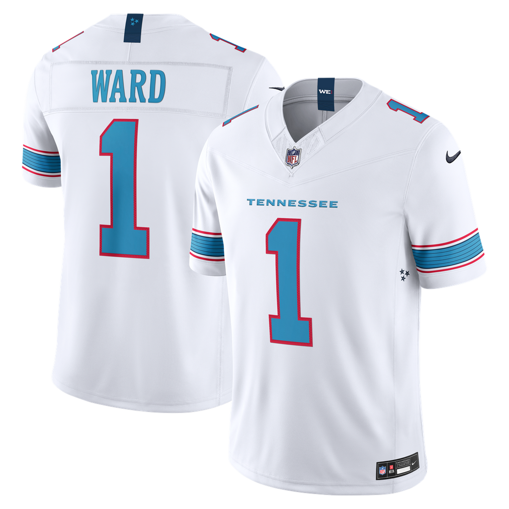 Cameron Ward Tennessee Titans Nike Vapor F.U.S.E. Stitched Limited Official Jersey - White