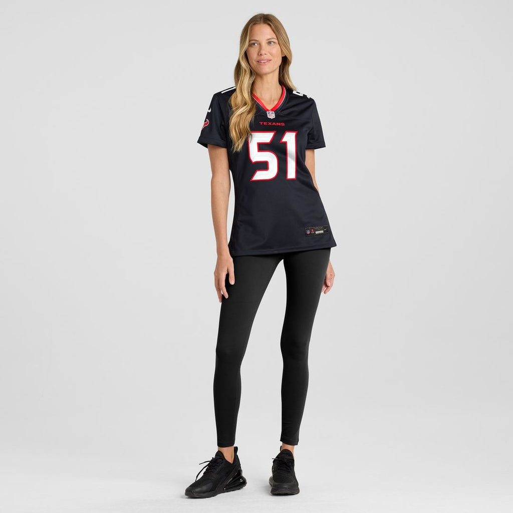 Will Anderson Jr. Houston Texans Nike Women's Game Official Jersey - Navy