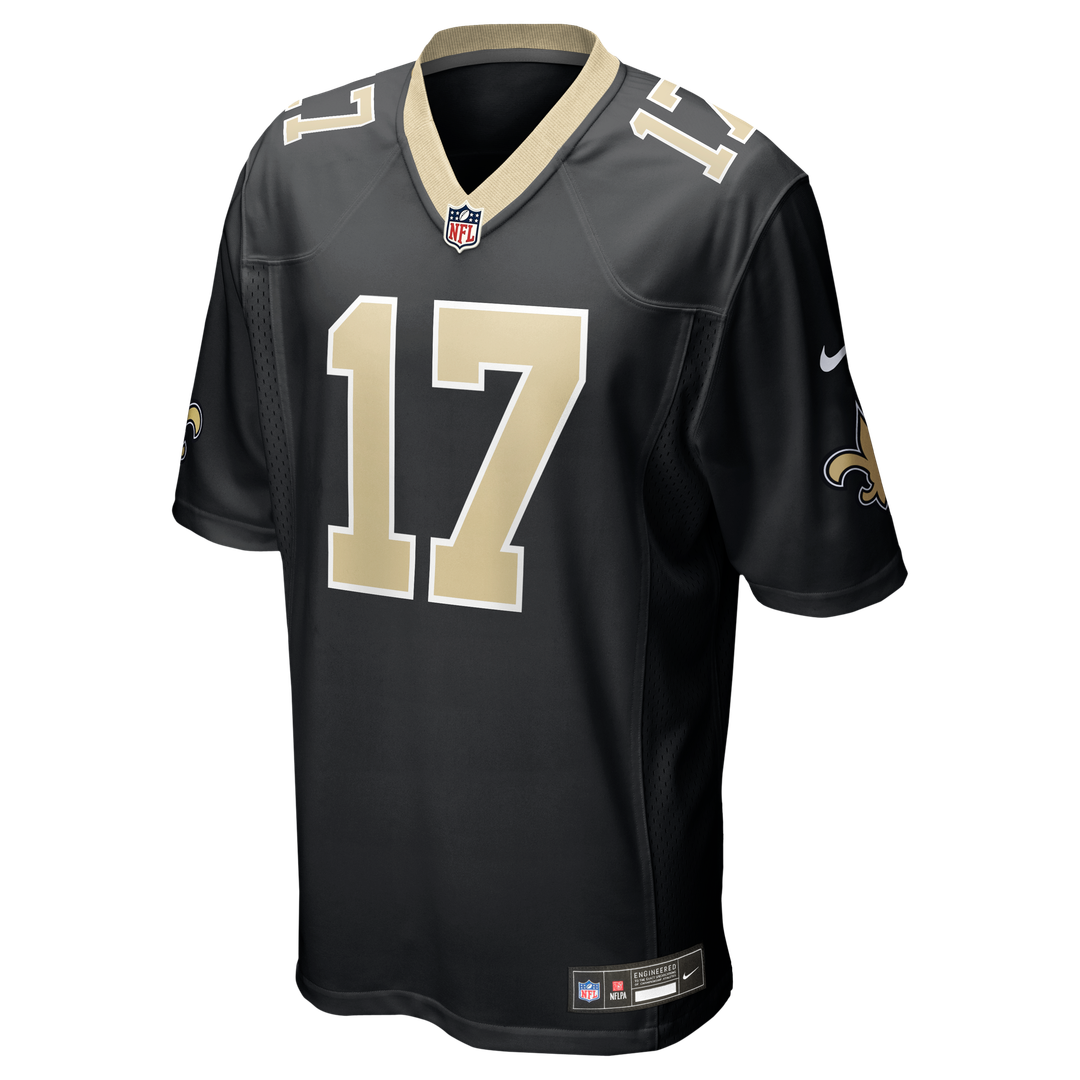 Trey Palmer New Orleans Saints Nike Team Game Jersey - Black