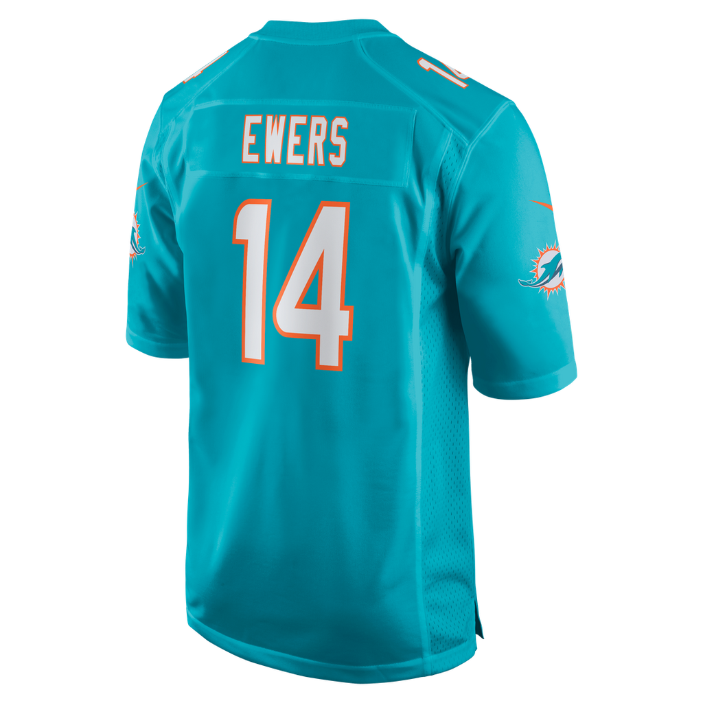 Quinn Ewers Miami Dolphins Nike Team Game Official Jersey -  Aqua