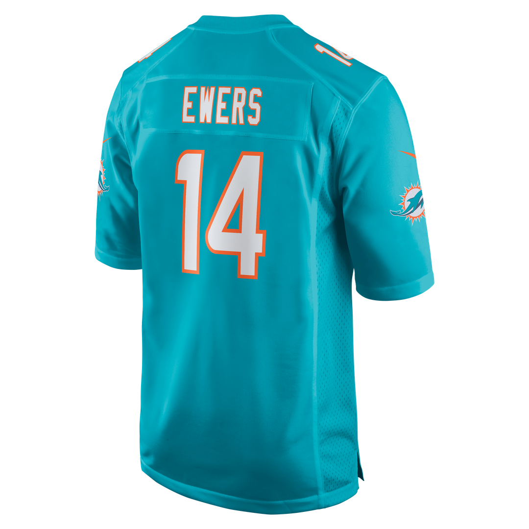 Quinn Ewers Miami Dolphins Nike Team Game Official Jersey -  Aqua