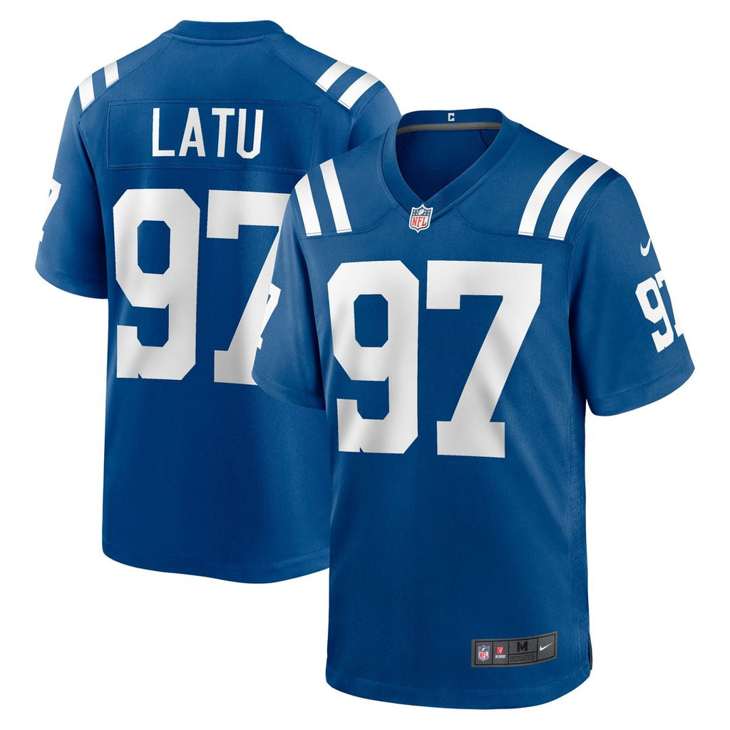 Laiatu Latu Indianapolis Colts Nike Player Game Jersey - Royal
