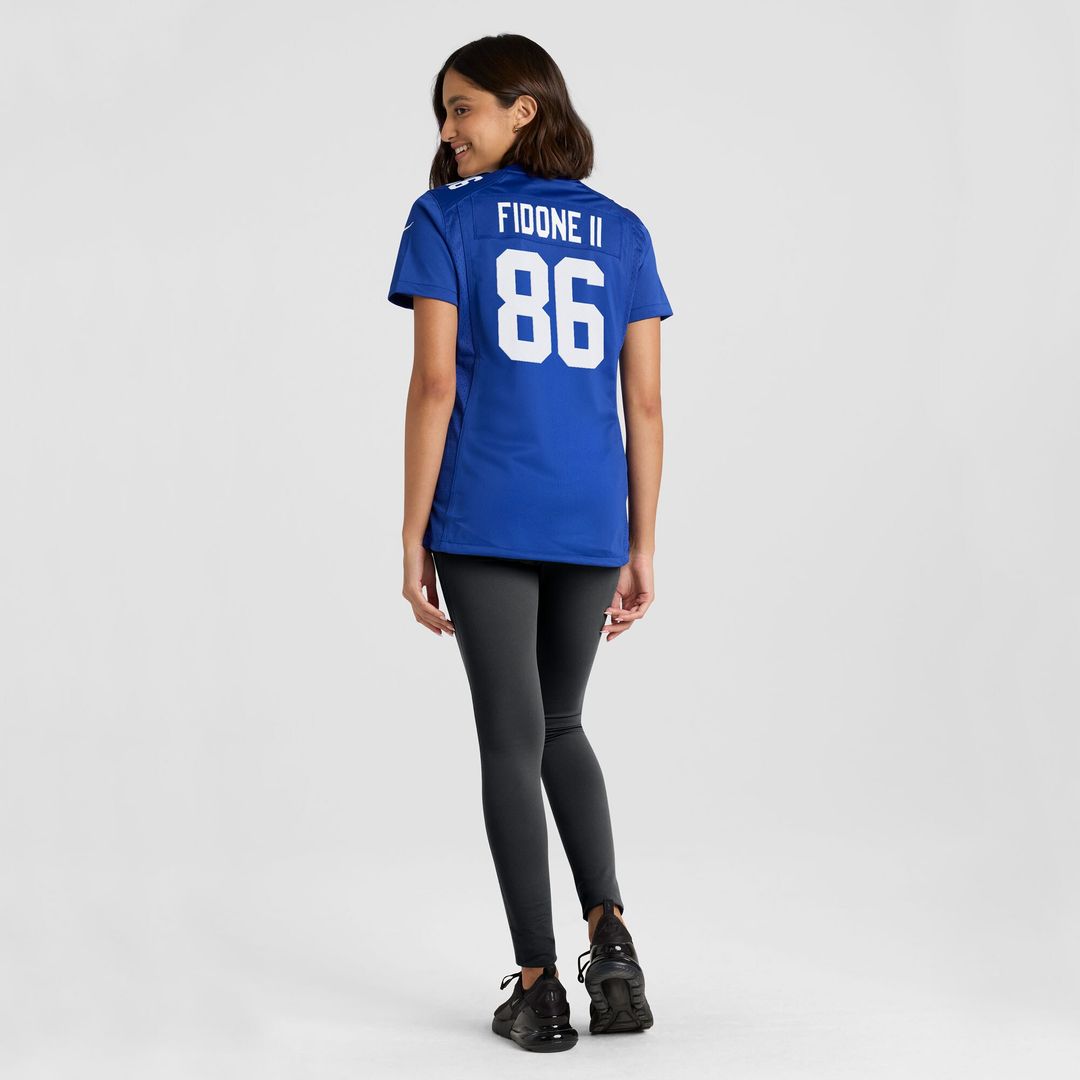 Thomas Fidone II New York Giants Nike Women's Team Game Official Jersey -  Royal