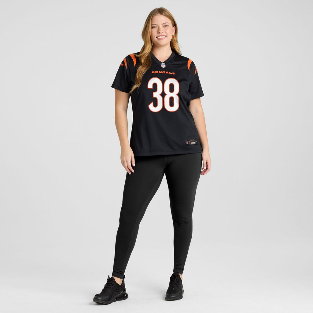 DJ Ivey Cincinnati Bengals Nike Women's Team Game Official Jersey -  Black