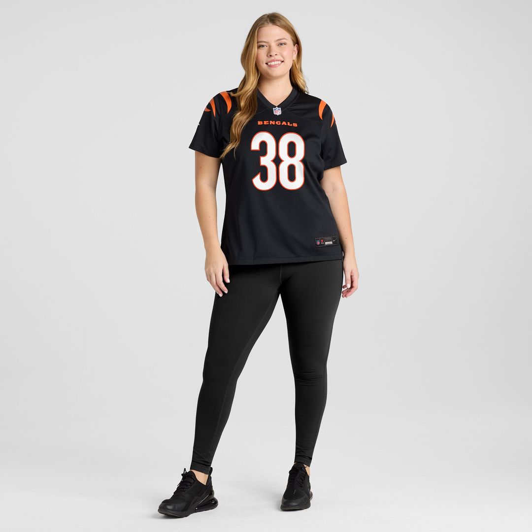 DJ Ivey Cincinnati Bengals Nike Women's Team Game Official Jersey -  Black