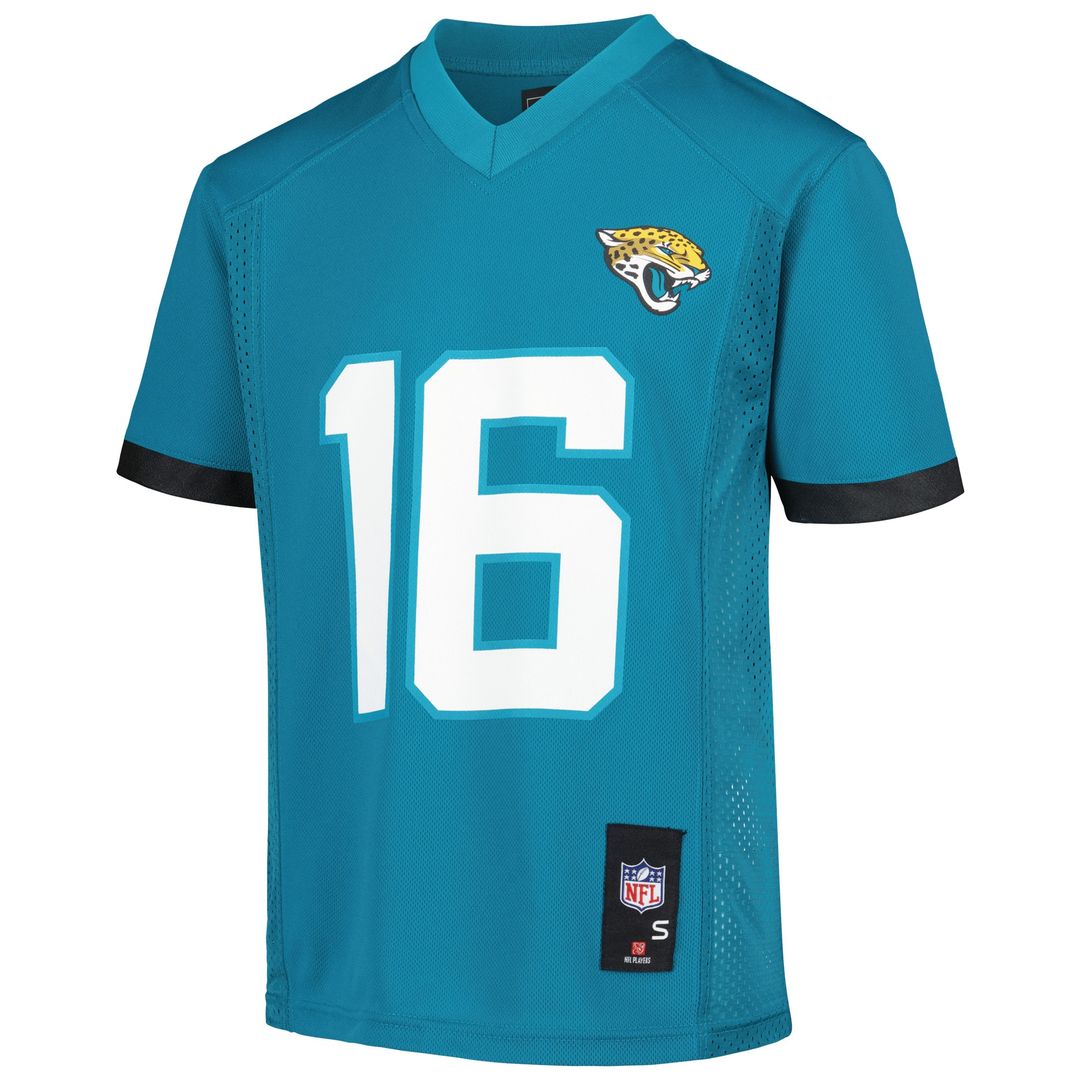 Trevor Lawrence Jacksonville Jaguars Youth Player Replica Jersey - Teal