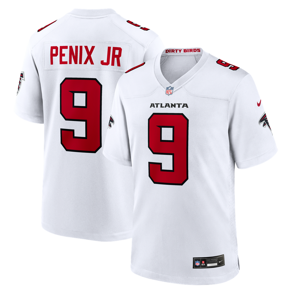 Michael Penix Jr. Atlanta Falcons Nike Game Official Jersey - White