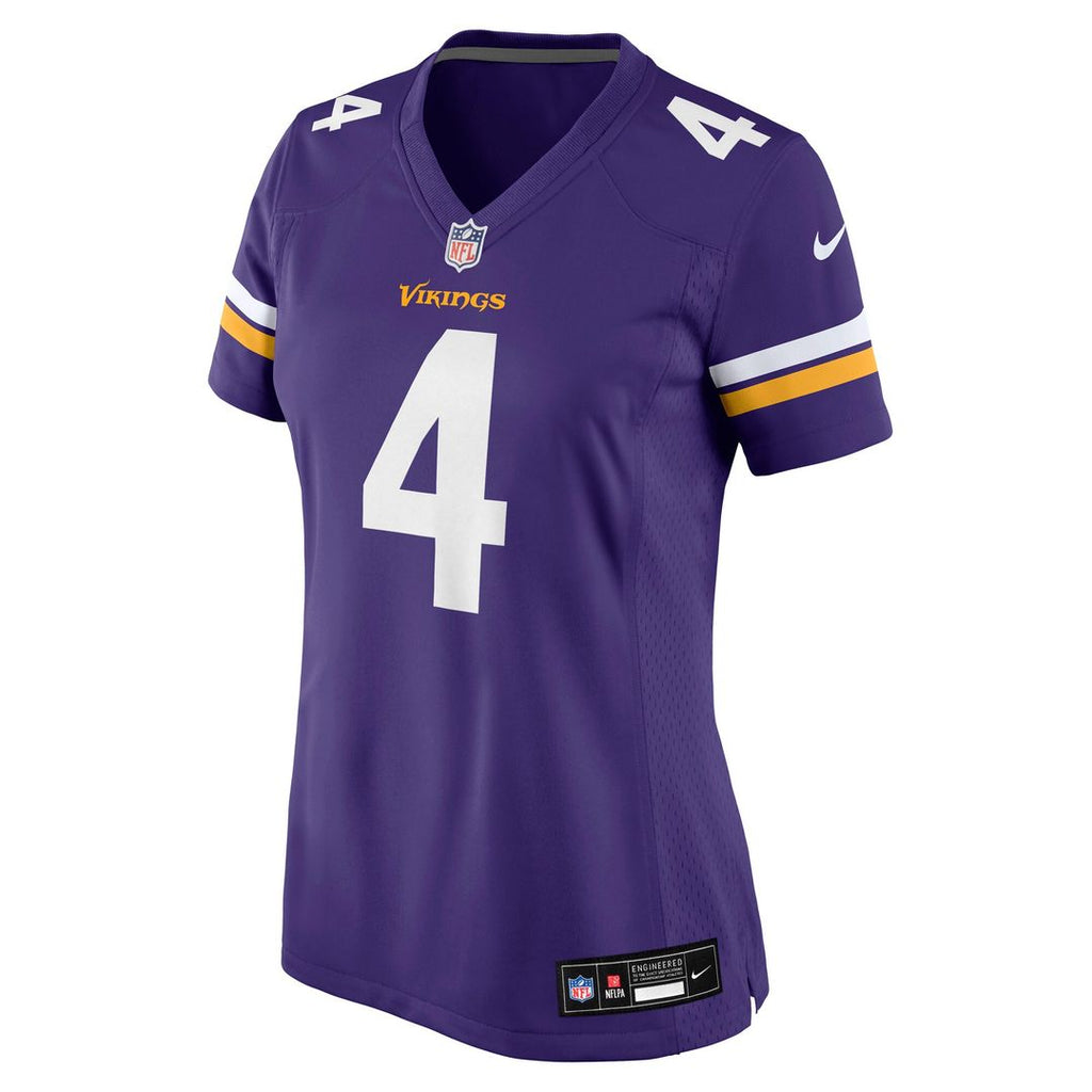 Myles Price Minnesota Vikings Nike Women's Team Game Official Jersey -  Purple