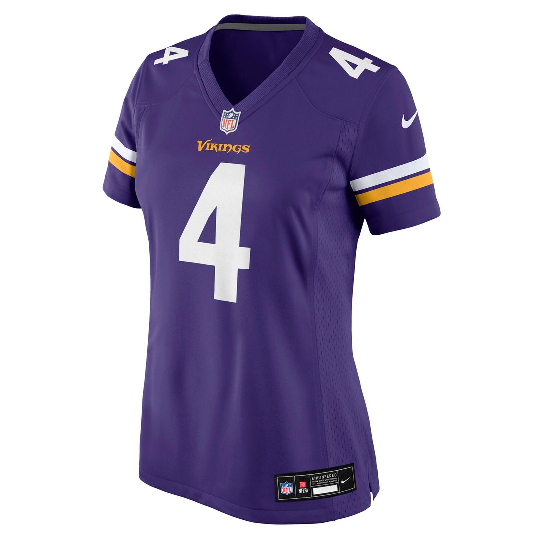 Myles Price Minnesota Vikings Nike Women's Team Game Official Jersey -  Purple