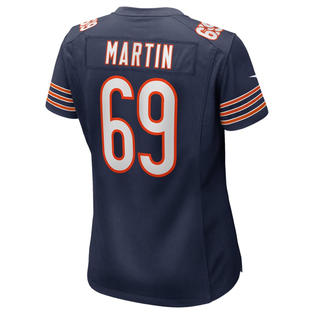Jeremiah Martin Chicago Bears Nike Women's Team Game Jersey - Navy