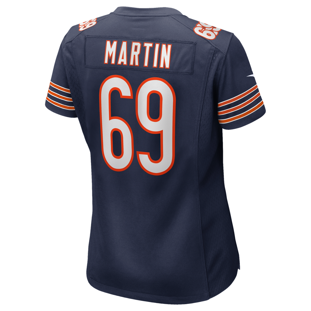 Jeremiah Martin Chicago Bears Nike Women's Team Game Jersey - Navy