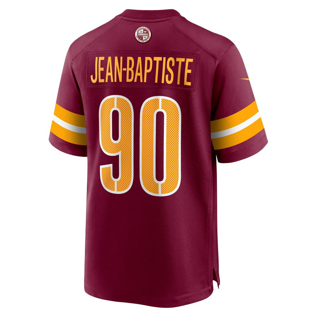 Javontae Jean-Baptiste Washington Commanders Nike  Game Official Jersey -  Burgundy