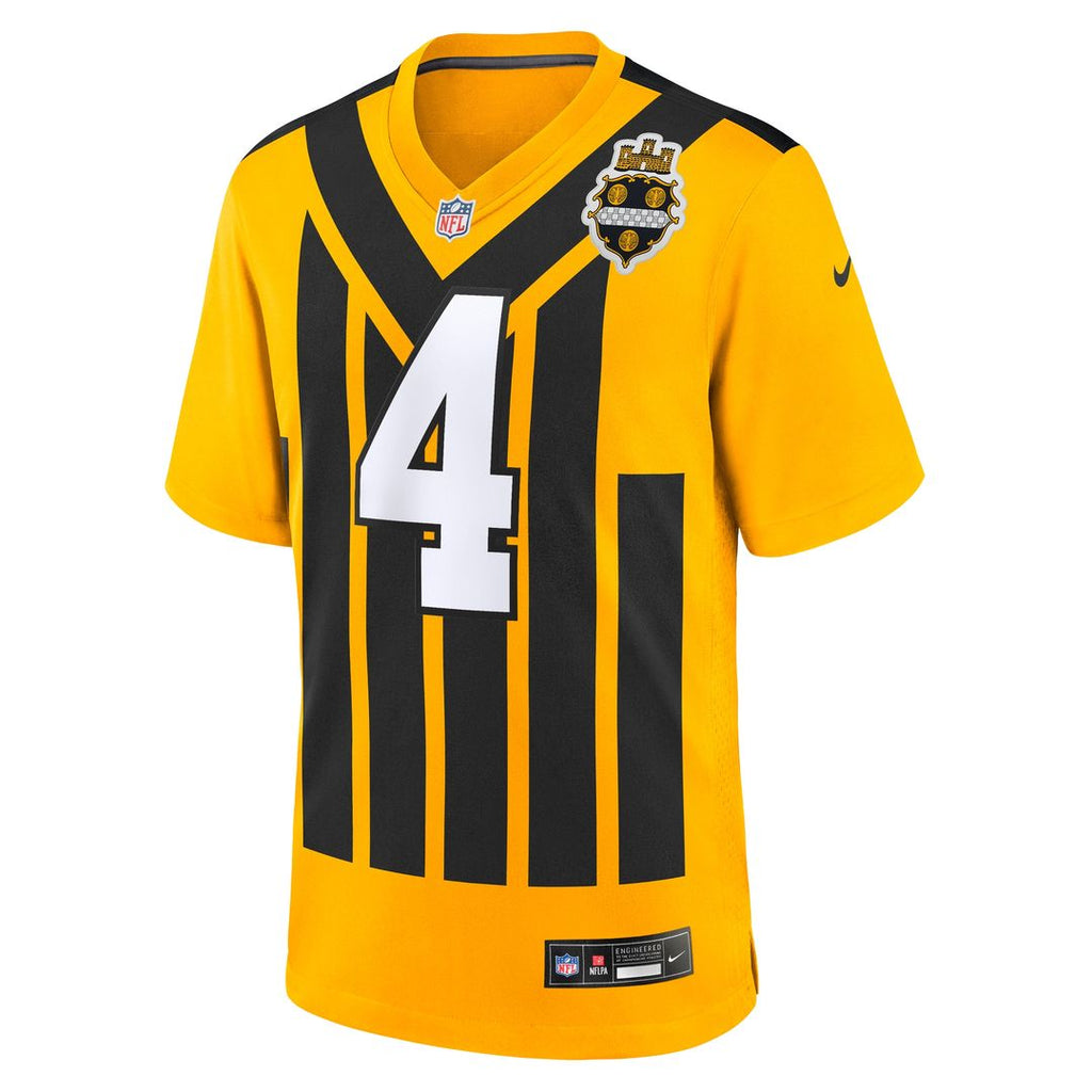 DK Metcalf Pittsburgh Steelers Nike Game Player Official Jersey - Black