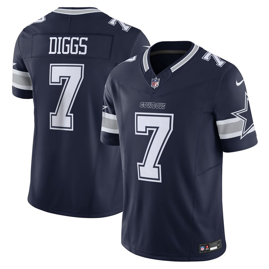 Trevon Diggs Dallas Cowboys Nike Vapor F.U.S.E. Limited Official Jersey - Navy