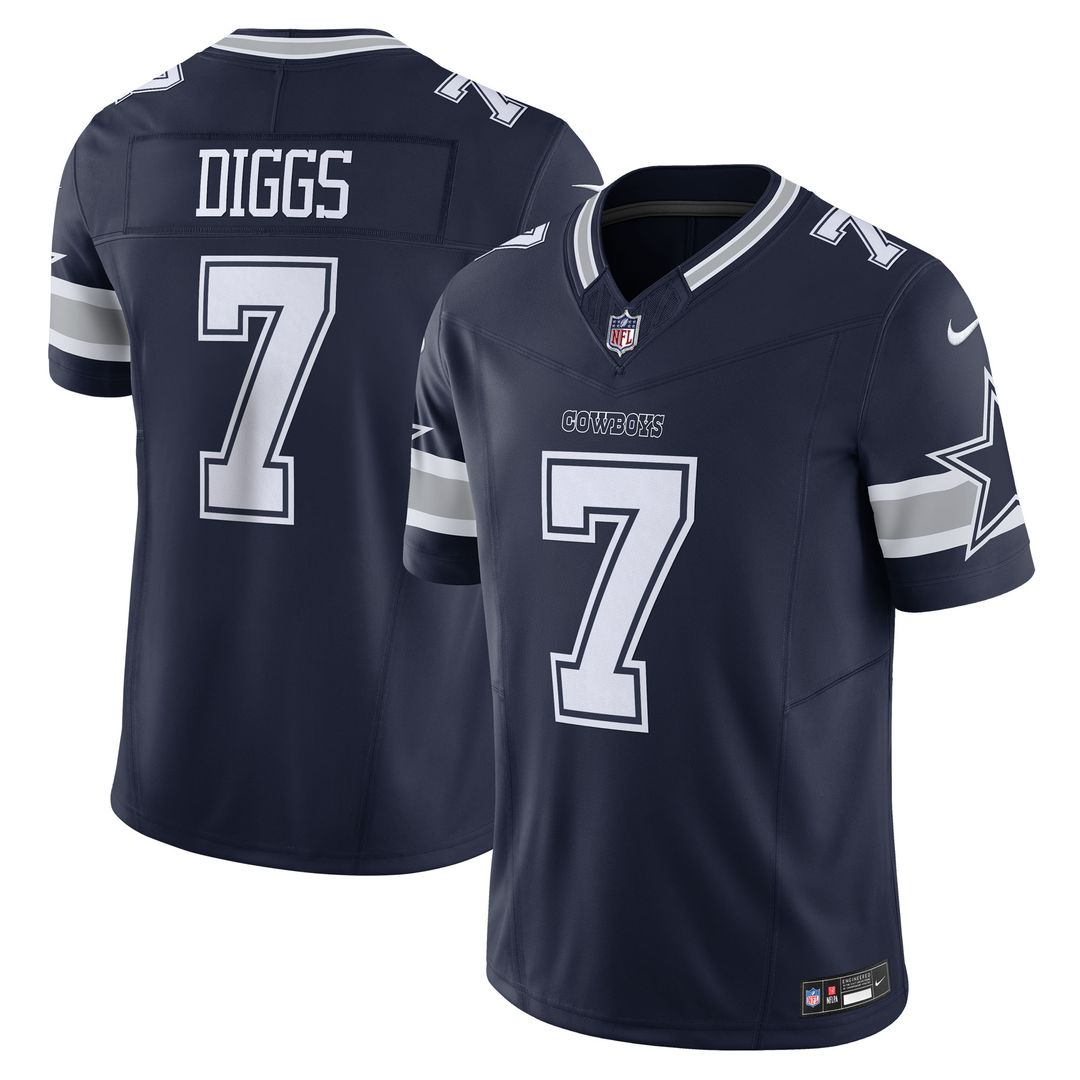 Trevon Diggs Dallas Cowboys Nike Vapor F.U.S.E. Limited Official Jersey - Navy