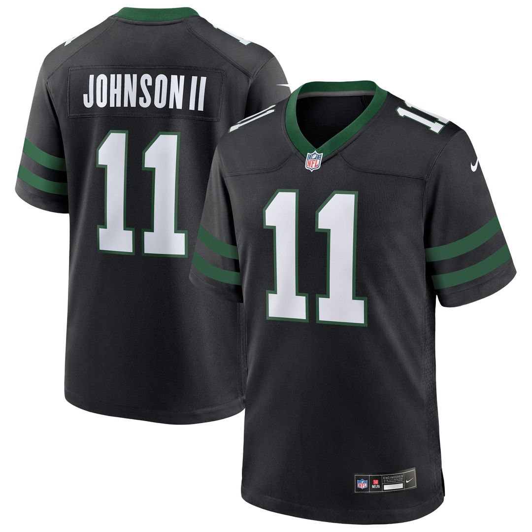 Jermaine Johnson II New York Jets Nike Game Official Jersey - Legacy White