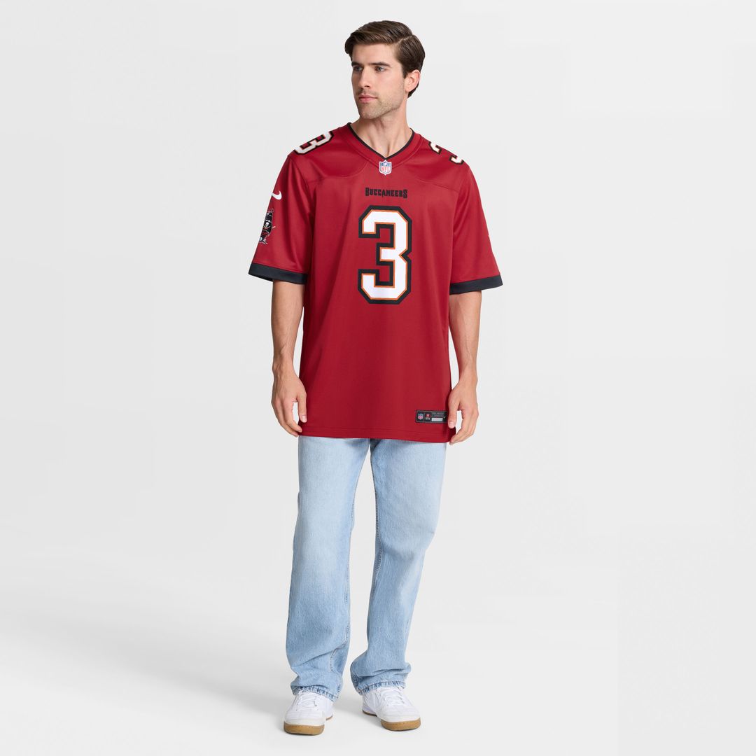 Rueben Bain Jr. Tampa Bay Buccaneers Nike 2026 NFL Draft First Round Pick No. 15 Team Game Jersey - Red