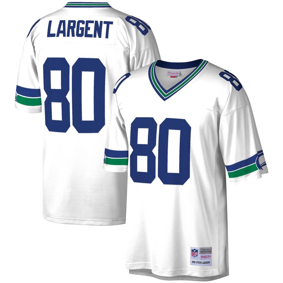 Steve Largent Seattle Seahawks Mitchell & Ness Legacy Replica Jersey - Royal