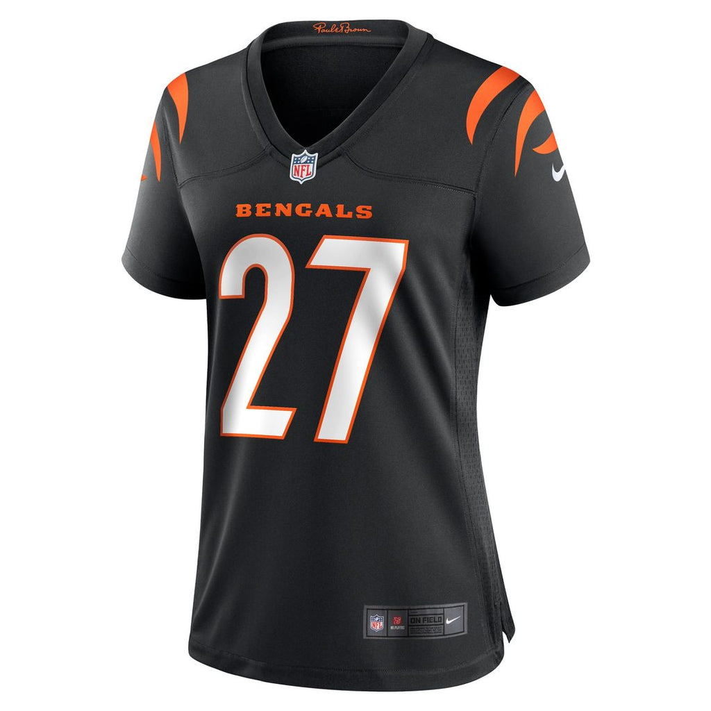 Jordan Battle Cincinnati Bengals Nike Women's Team Game Official Jersey -  Black