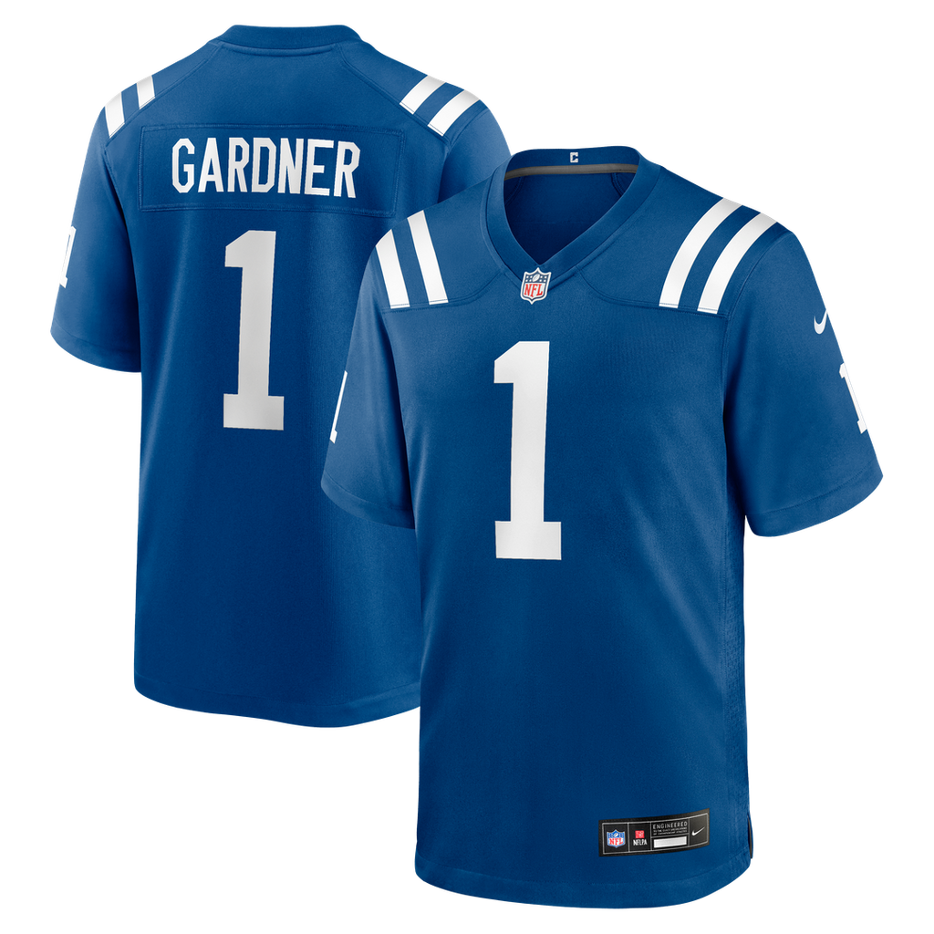 Ahmad Sauce Gardner Indianapolis Colts Nike Team Game Jersey - Royal