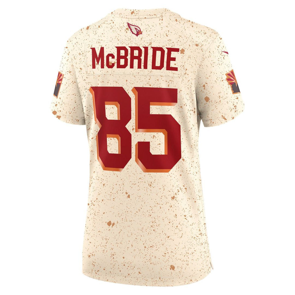 Trey McBride Arizona Cardinals Nike Women's 2025 Rivalries Collection Game Official Jersey - Natural