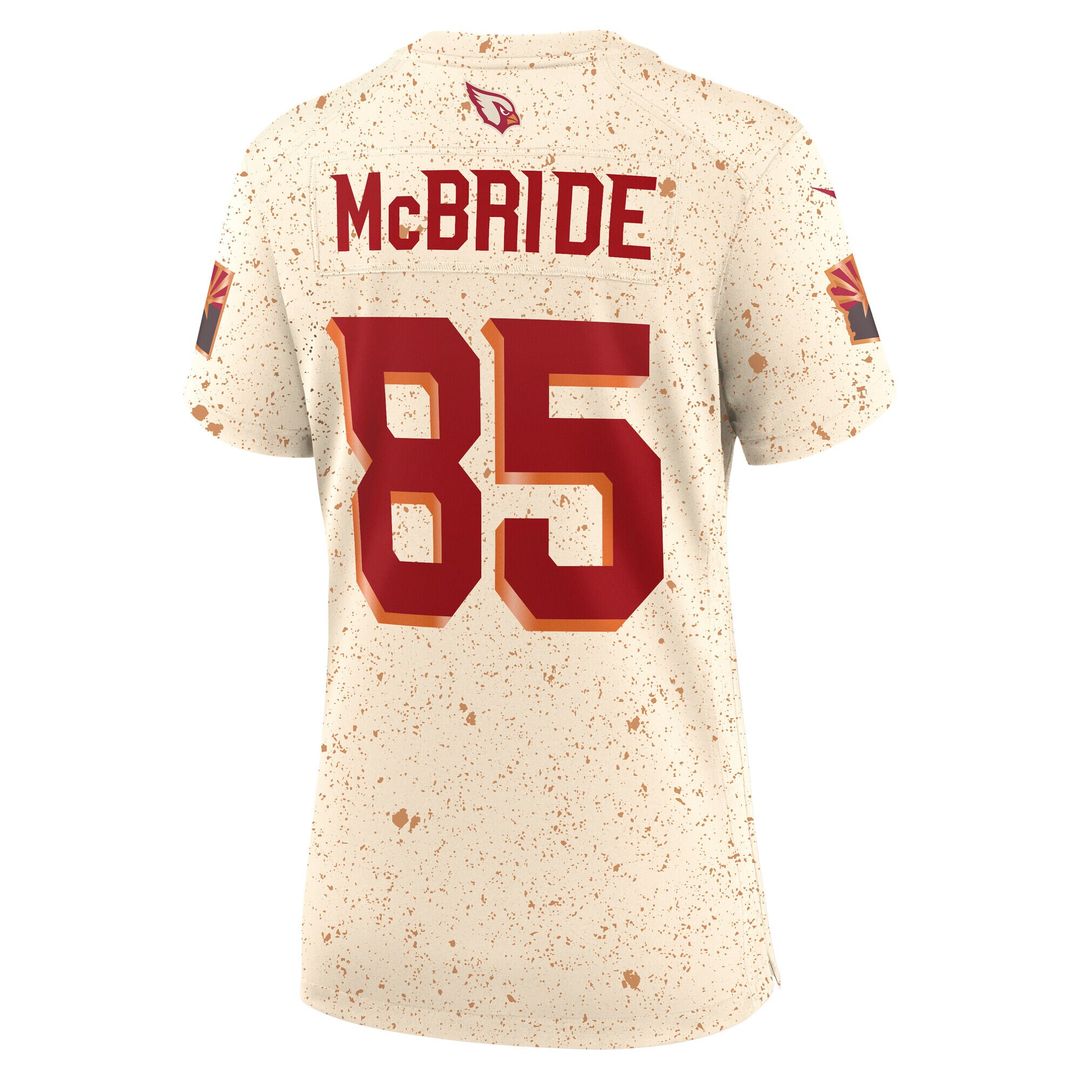 Trey McBride Arizona Cardinals Nike Women's 2025 Rivalries Collection Game Official Jersey - Natural