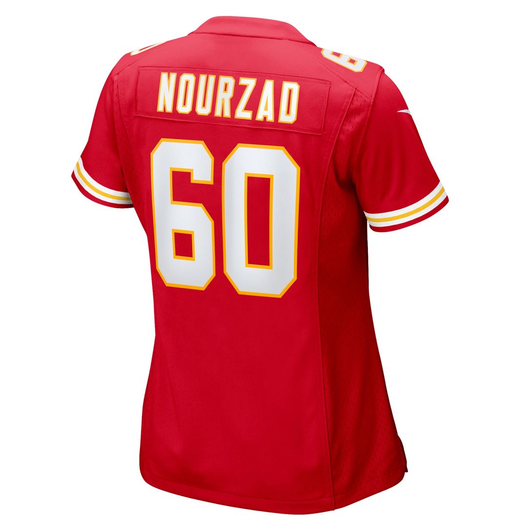 Hunter Nourzad Kansas City Chiefs Nike Women's Game Jersey - Red