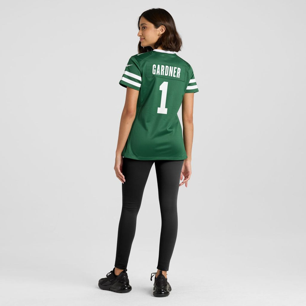 Ahmad Sauce Gardner New York Jets Nike Women's Game Official Jersey - Legacy Green