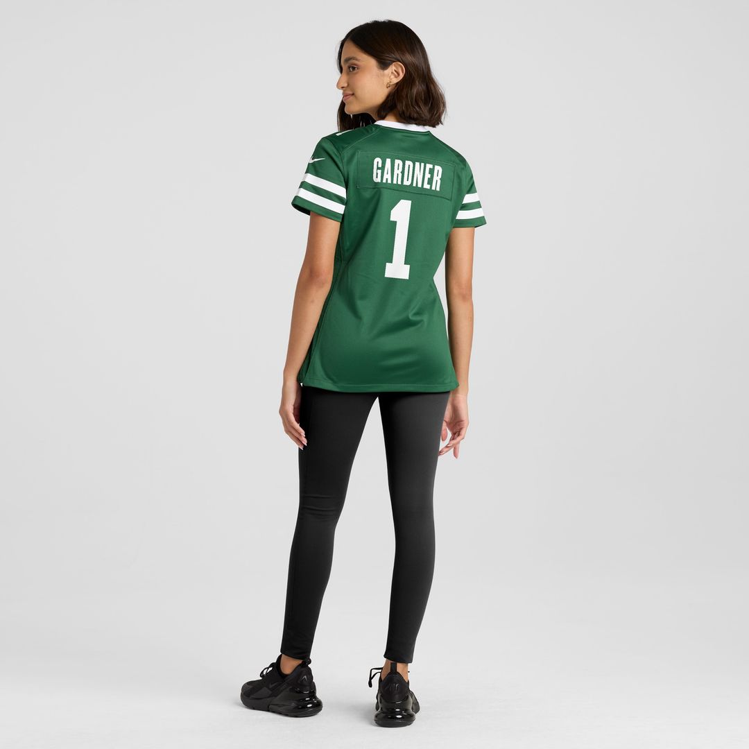 Ahmad Sauce Gardner New York Jets Nike Women's Game Official Jersey - Legacy Green