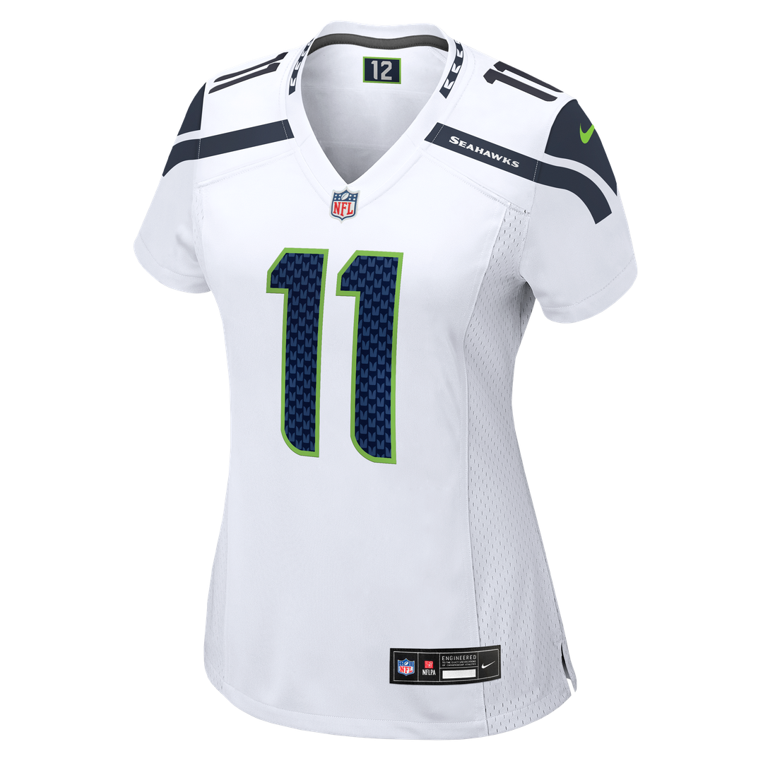 Jaxon Smith-Njigba Seattle Seahawks Nike Women's Game Jersey - White