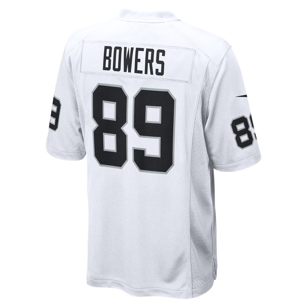 Brock Bowers Las Vegas Raiders Nike Game Official Jersey -  White