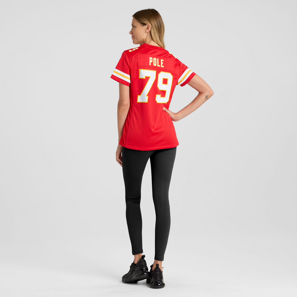 Esa Pole Kansas City Chiefs Nike Women's Team Game Official Jersey -  Red