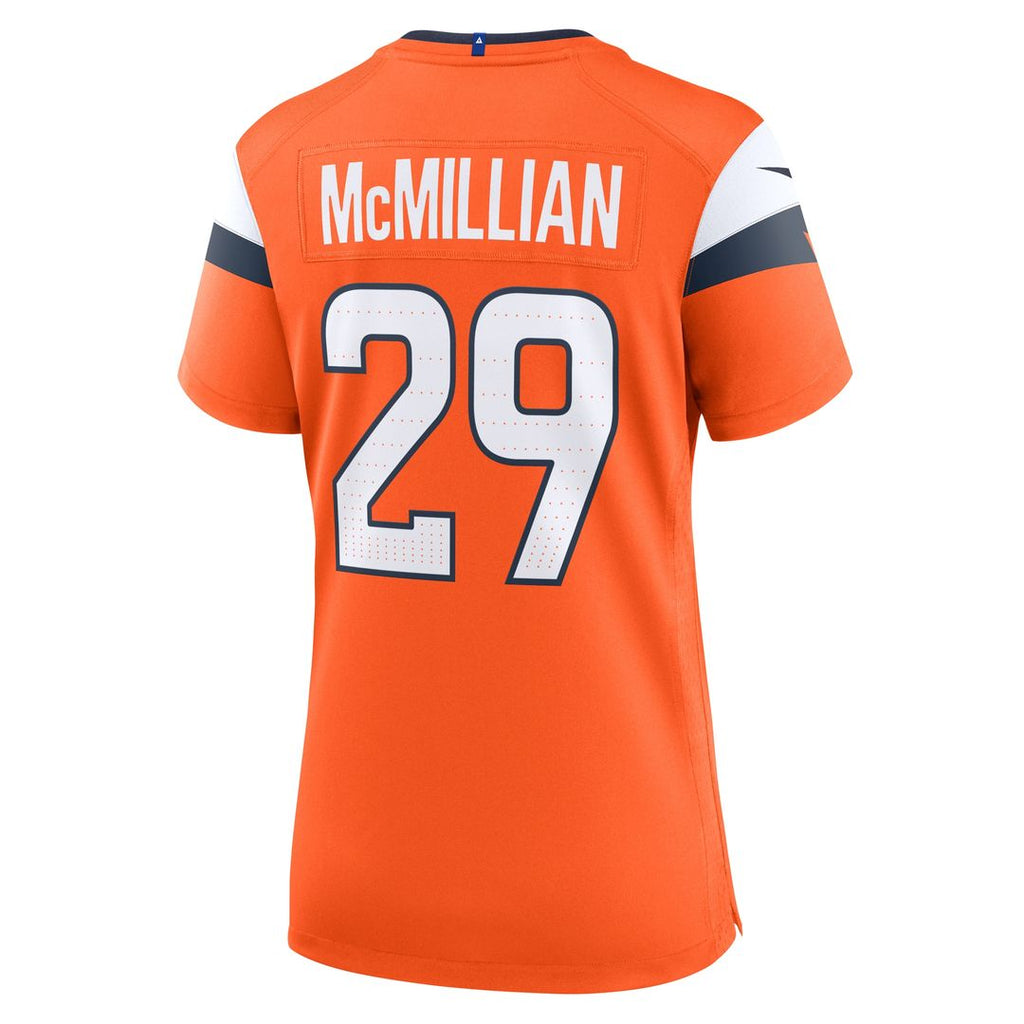 Ja'Quan McMillian Denver Broncos Nike Women's Team Game Official Jersey -  Orange