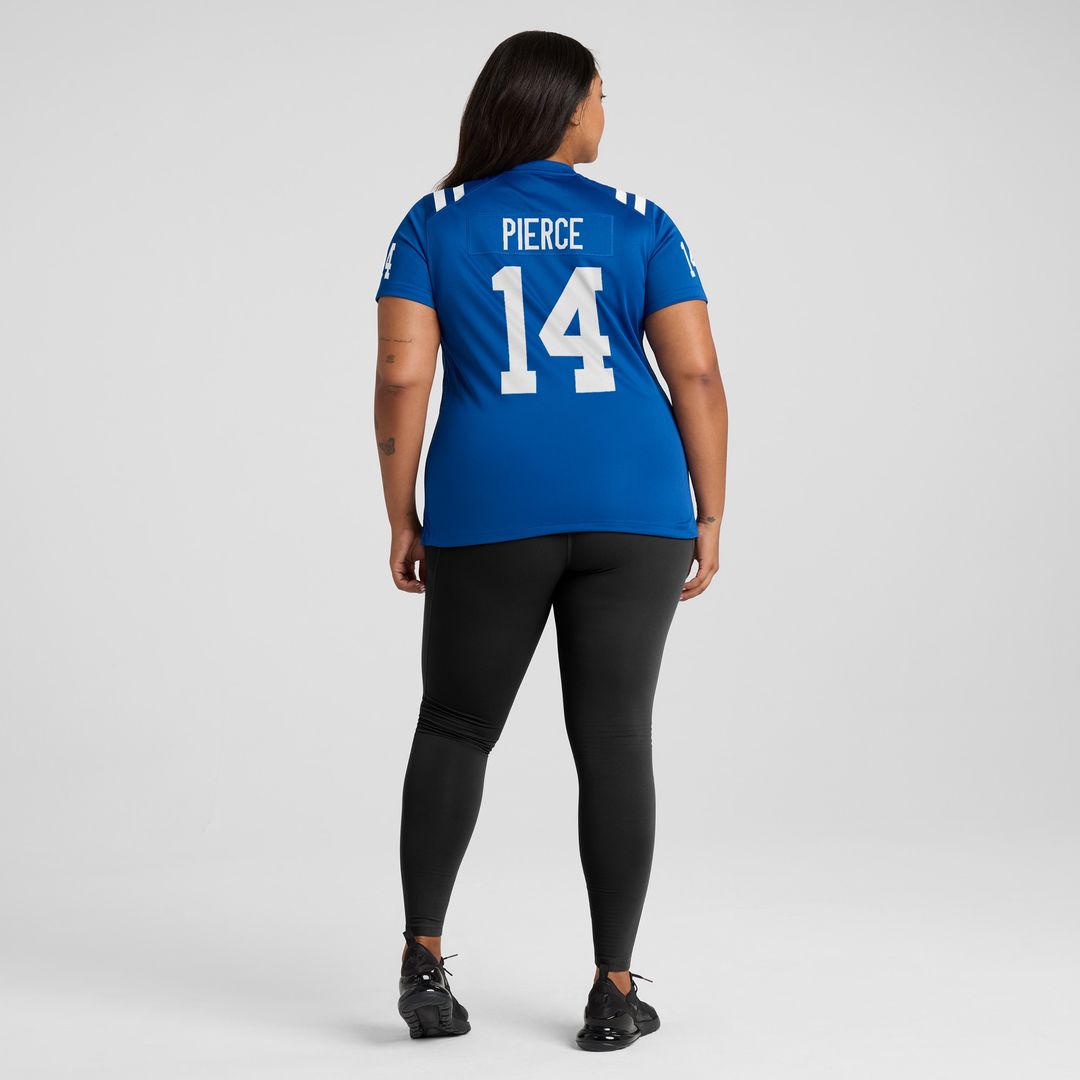 Alec Pierce Indianapolis Colts Nike Women's Player Game Official Jersey - Royal