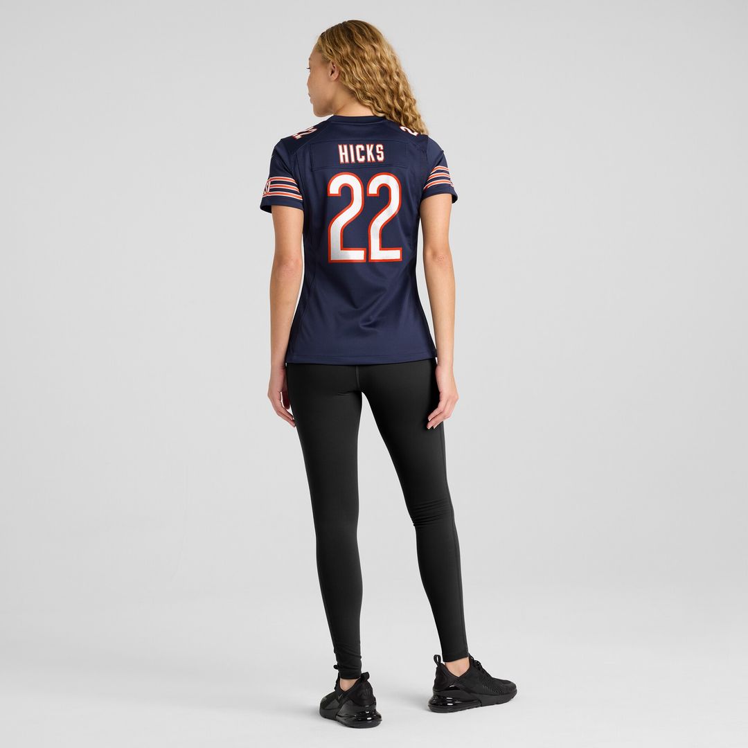 Elijah Hicks Chicago Bears Nike Women's Team Game Official Jersey -  Navy