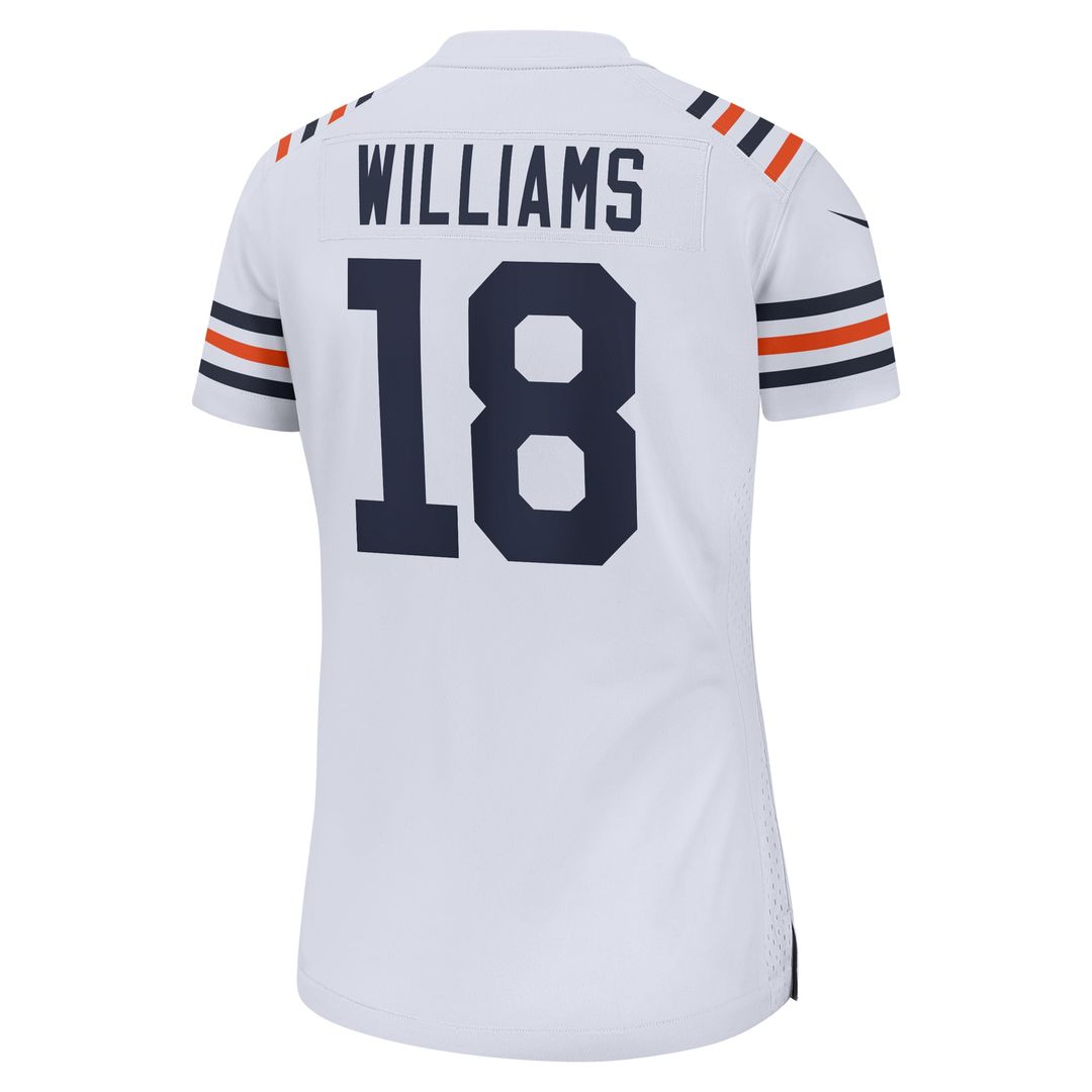 Caleb Williams Chicago Bears Nike Women's  2nd Alternate Game Player Official Jersey - White