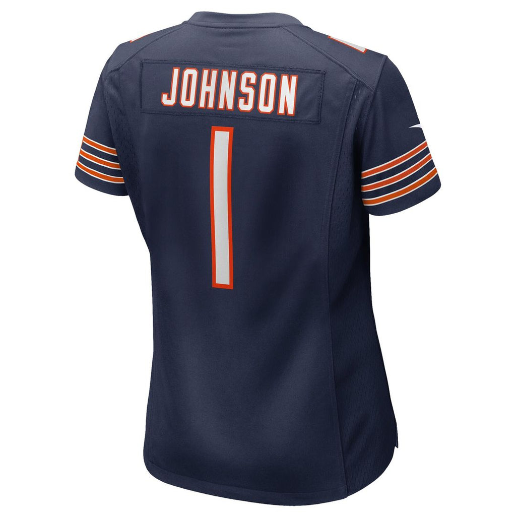 Jaylon Johnson Chicago Bears Nike Women's  Game Official Jersey -  Navy