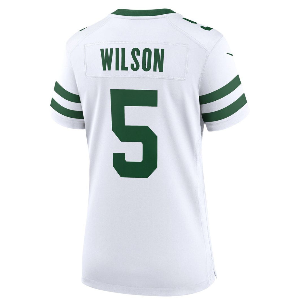 Garrett Wilson New York Jets Nike Women's Game Official Jersey - Legacy White