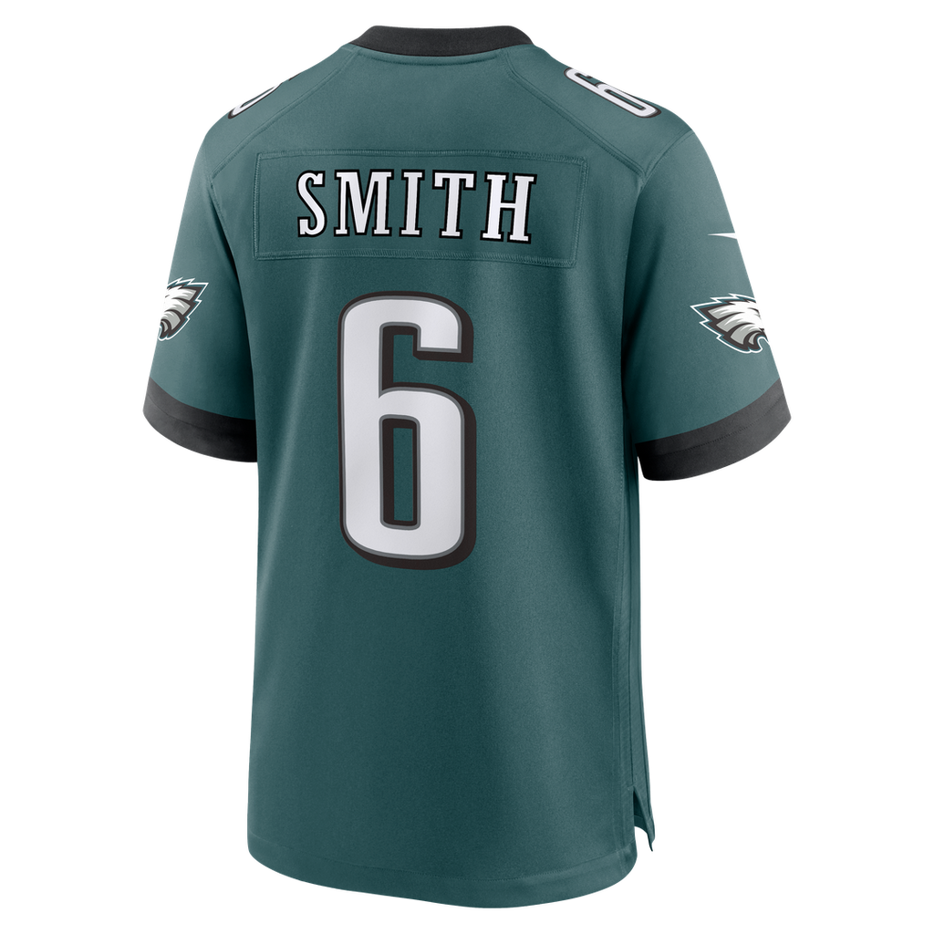 DeVonta Smith Philadelphia Eagles Nike Team Game Official Jersey -  Midnight Green