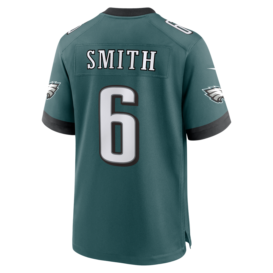 DeVonta Smith Philadelphia Eagles Nike Team Game Official Jersey -  Midnight Green