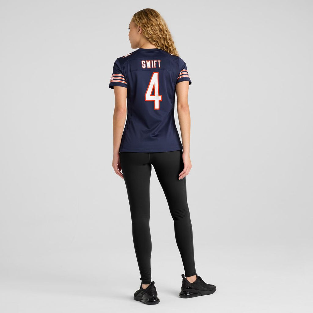 D'Andre Swift Chicago Bears Nike Women's Game Jersey - Navy